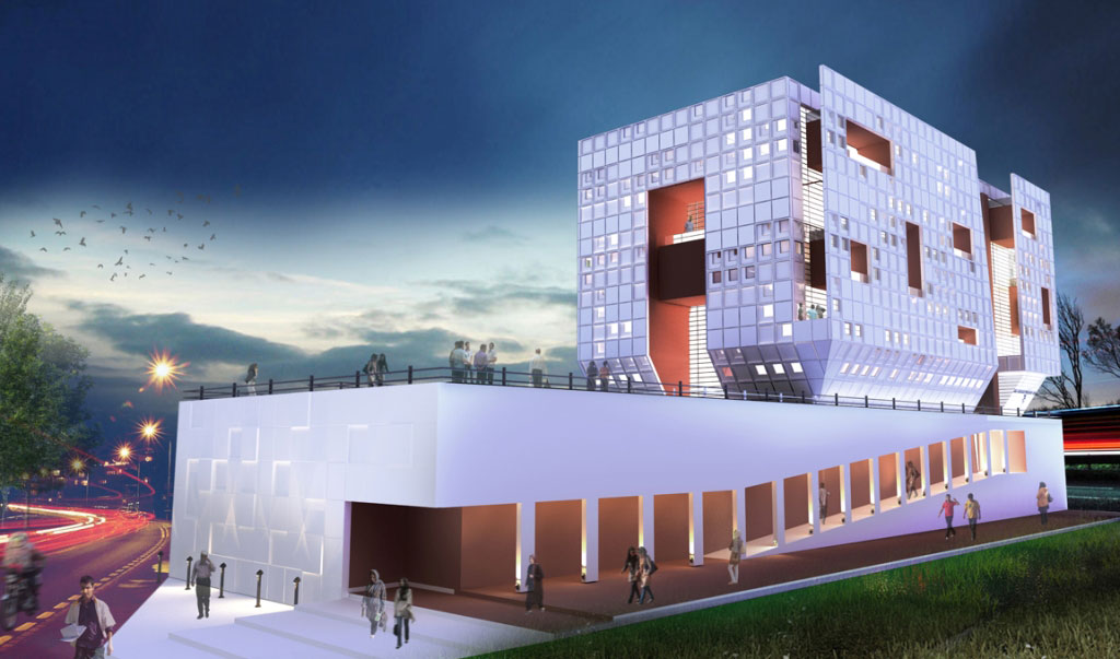 Building of Engineering Organization Designed by Mojtaba Nabavi and Zeinab Maghdouri